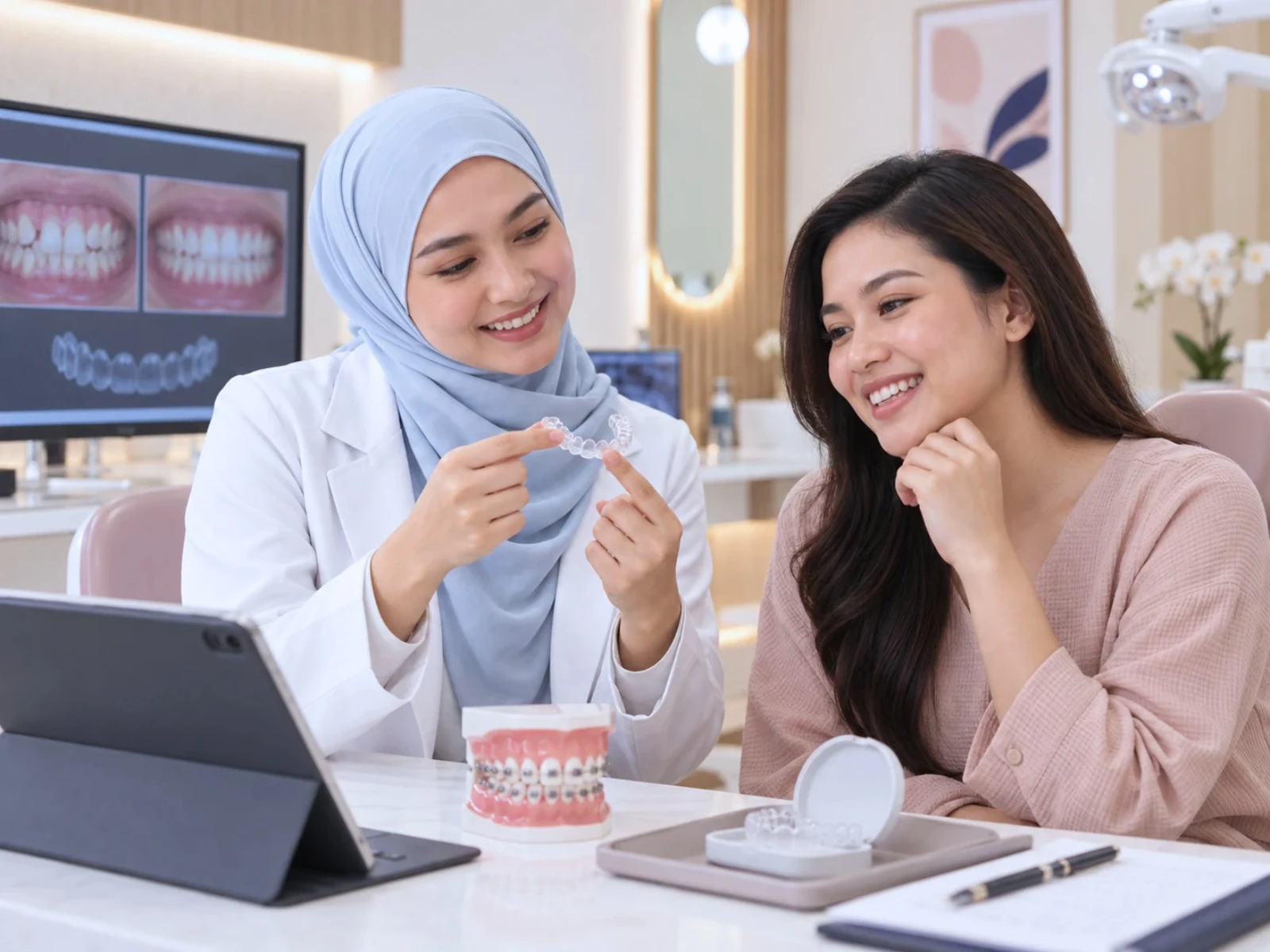 Clear Aligners and Braces consultation