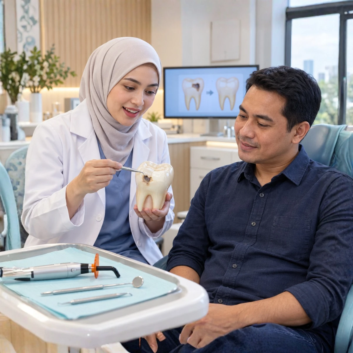 Dental fillings consultation