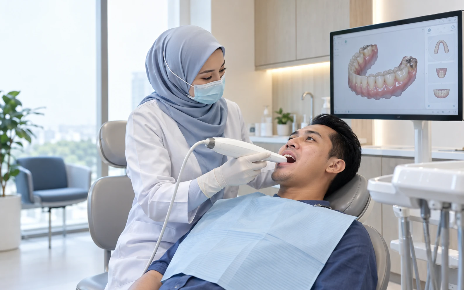 Modern dental treatment suite in Cyberjaya