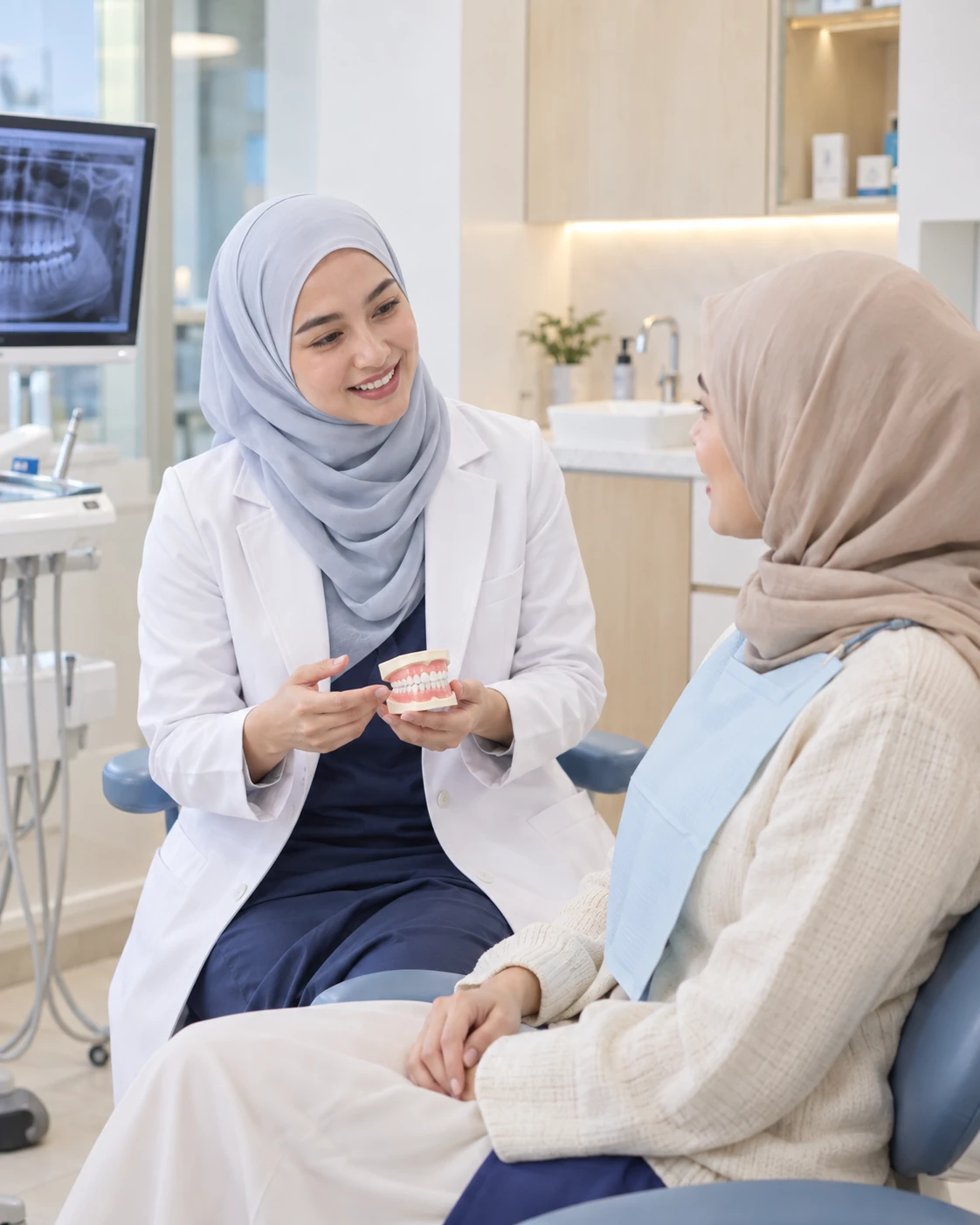 Dental consultation at Elara Dental Studio